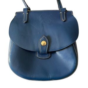Dooney & Bourke Crossbody Bag - 100% Leather in Blue